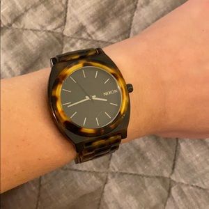 Nixon Tortoise Shell Watch